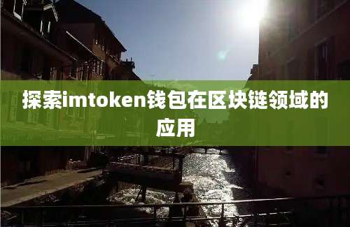 探索imtoken钱包在区块链领域的应用