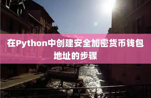 在Python中创建安全加密货币钱包地址的步骤