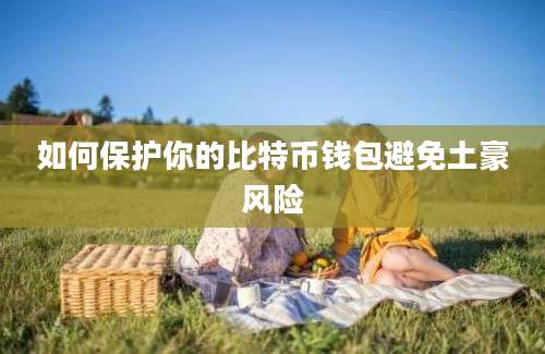 如何保护你的比特币钱包避免土豪风险